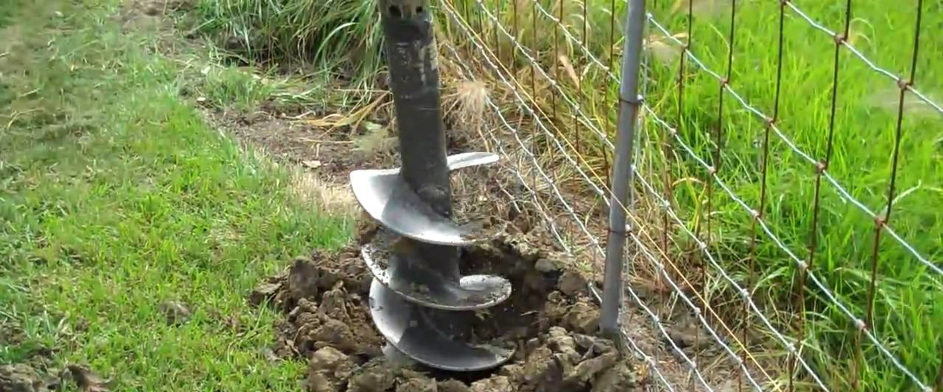 Digging Post Holes and Setting Posts