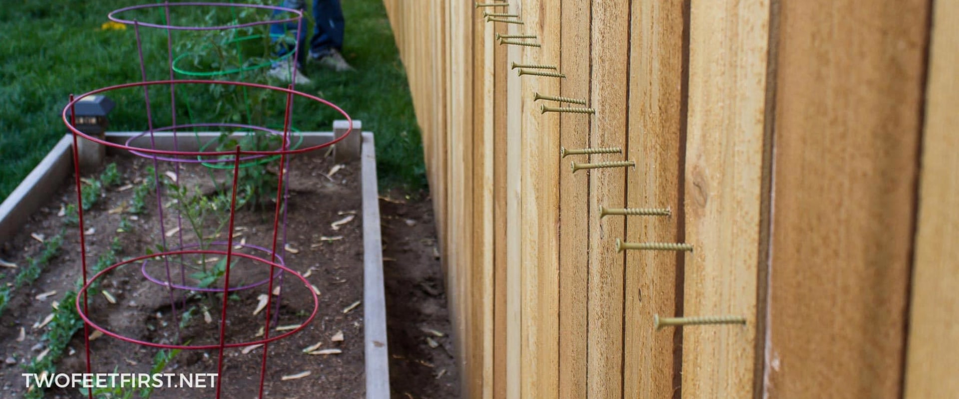 Attaching Rails and Pickets for a Wood Fence