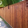 Cedar Wood Fence Materials