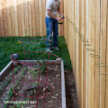 Attaching Rails and Pickets for a Wood Fence