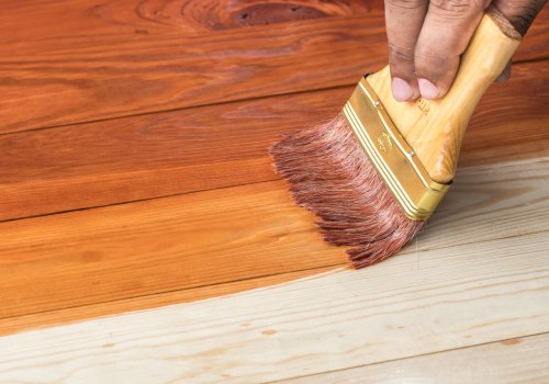 Preparing Wood for Staining