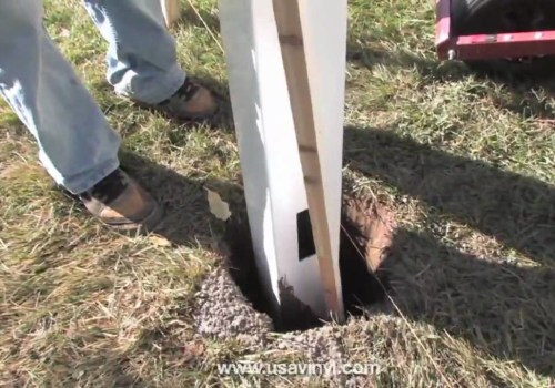Attaching Rails and Panels for Composite Fence Installation