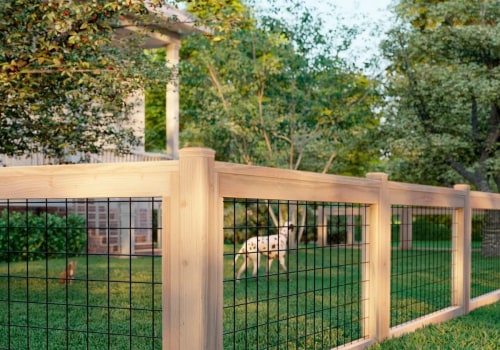 What is the easiest and cheapest fence to install?