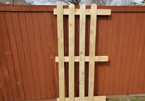 Replacing Damaged Pickets