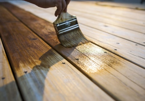 Preparing Vinyl for Staining