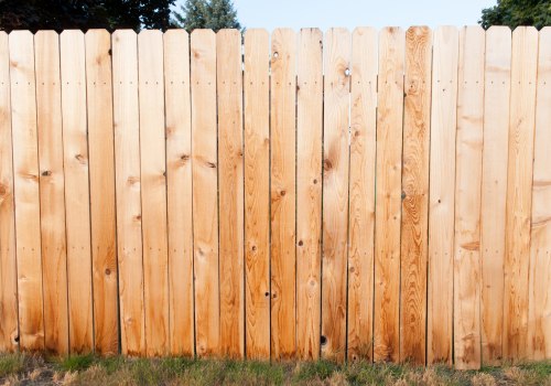Types of Wood for Fence Building