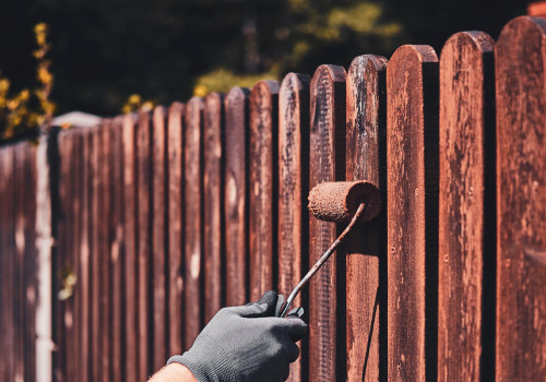 Staining Your Fence: A Comprehensive Guide